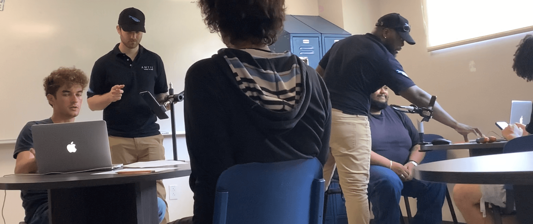 Classroom beta testing session